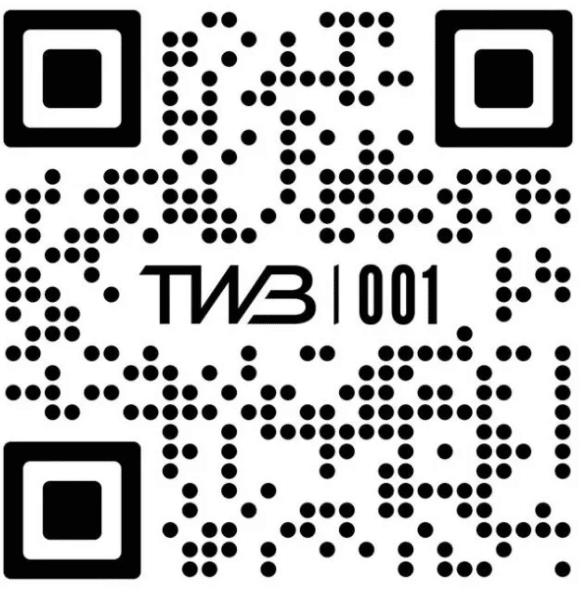 QR code associated with Bottle #001 Digital Provenance Certificate