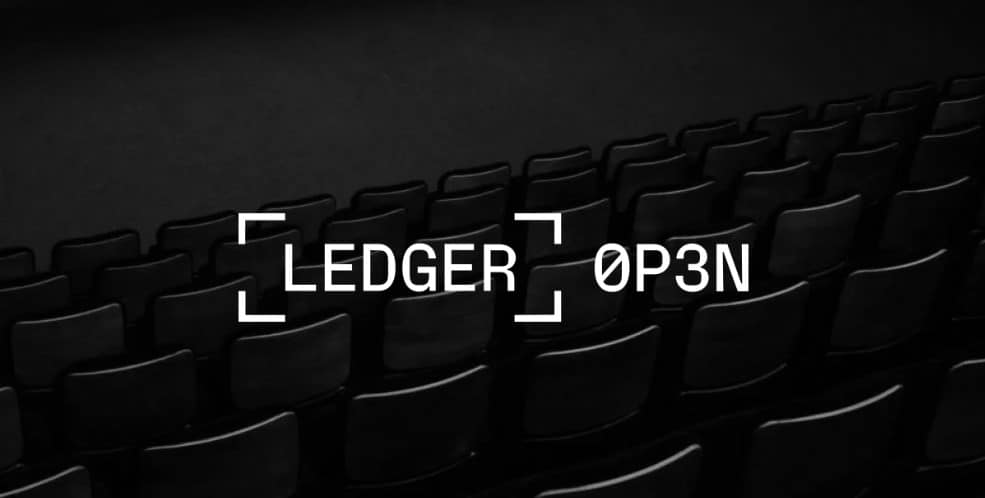 ledger op3n banner event