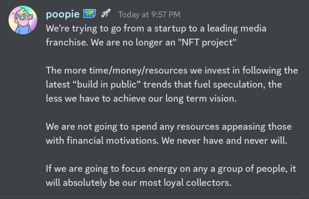 Doodles Moving Away From the “Speculative Aspect of NFTs” Into a Media Franchise