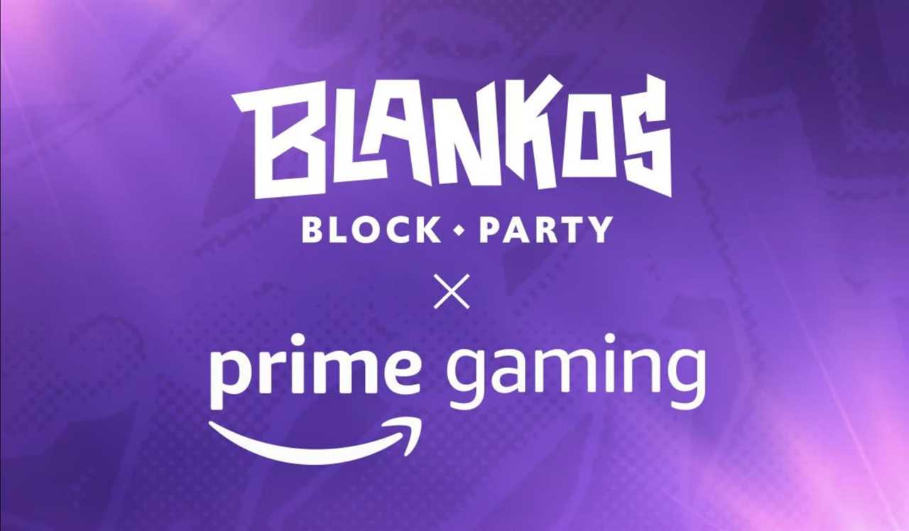 Amazon Prime and Blankos Block Party