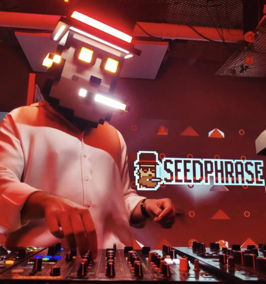 Still from DJ seedphrase