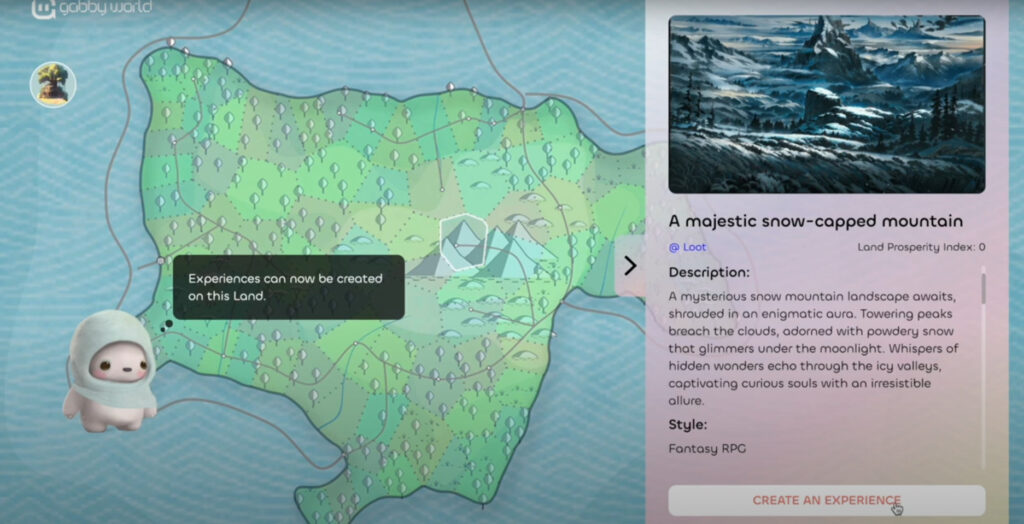 creating an adventure in Gabby World