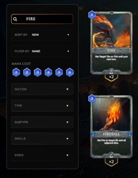 build a deck for battle in Aradena Battlegrounds