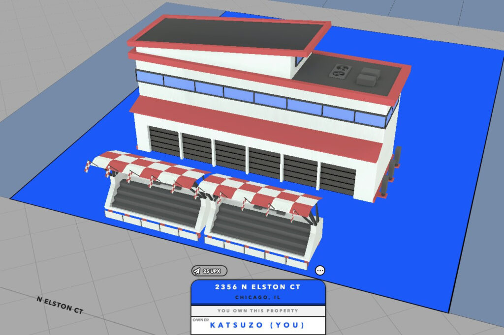 a customized plot in Upland