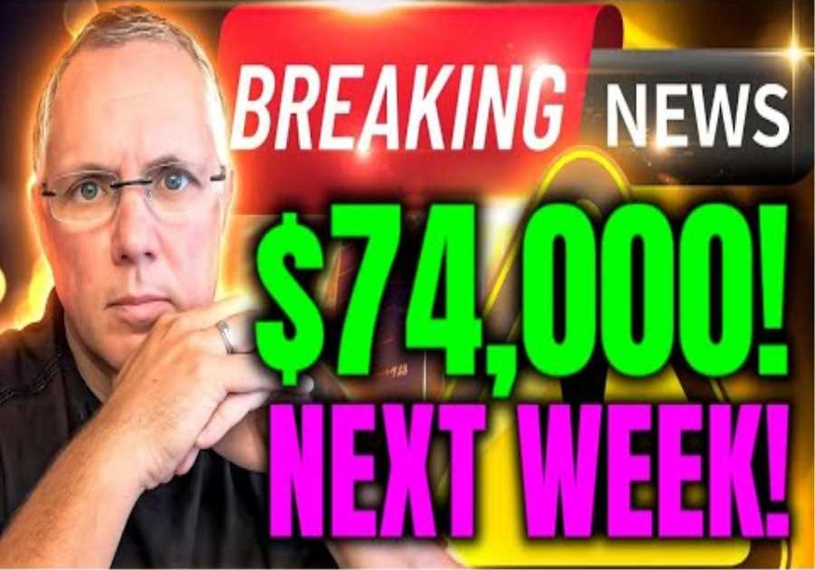BREAKING CRYPTO NEWS! CAN BITCOIN HIT $74,000 NEXT WEEK! CRYPTO ABOUT TO TAKE OFF!