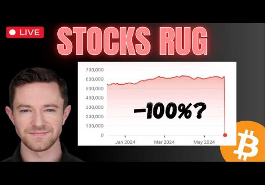 STOCKS RUG, GME, Bitcoin and Crypto Live Trading