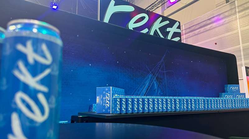 Rekt Drinks Ship Rekt - NFC Summit Lisbon