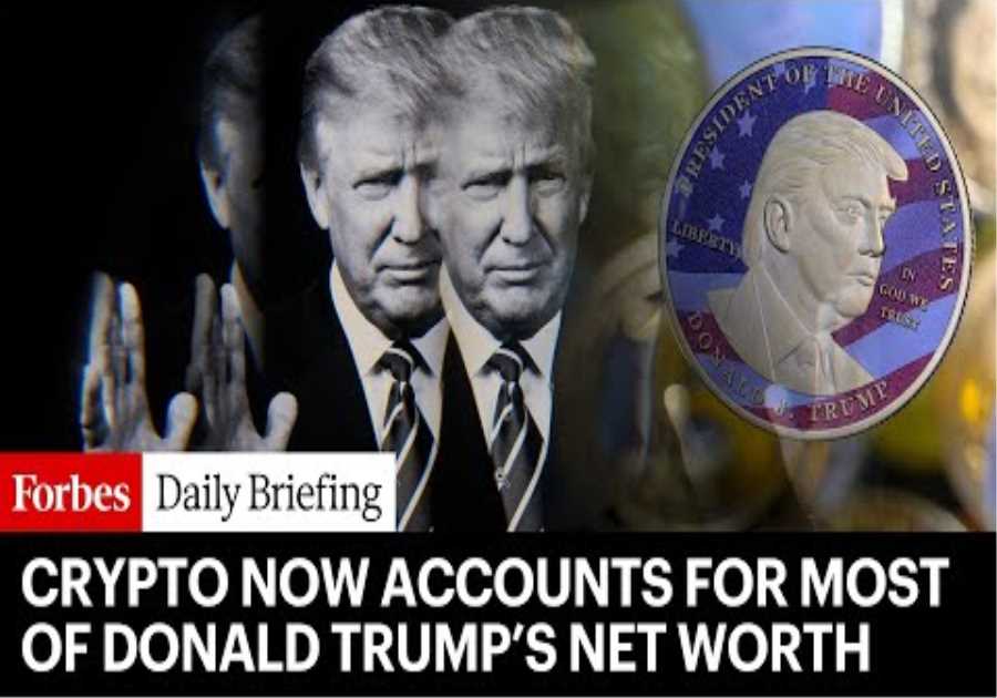 Crypto Now Accounts For Most Of Donald Trump’s Net Worth