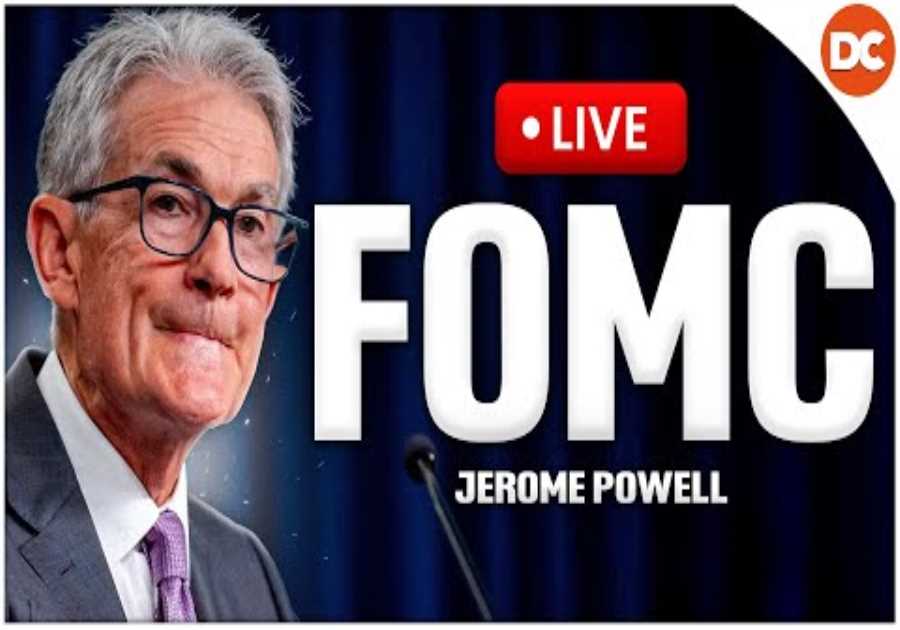 LIVE FOMC 🚨 Jerome Powell Announcement (Bitcoin &amp; Crypto Markets React!)