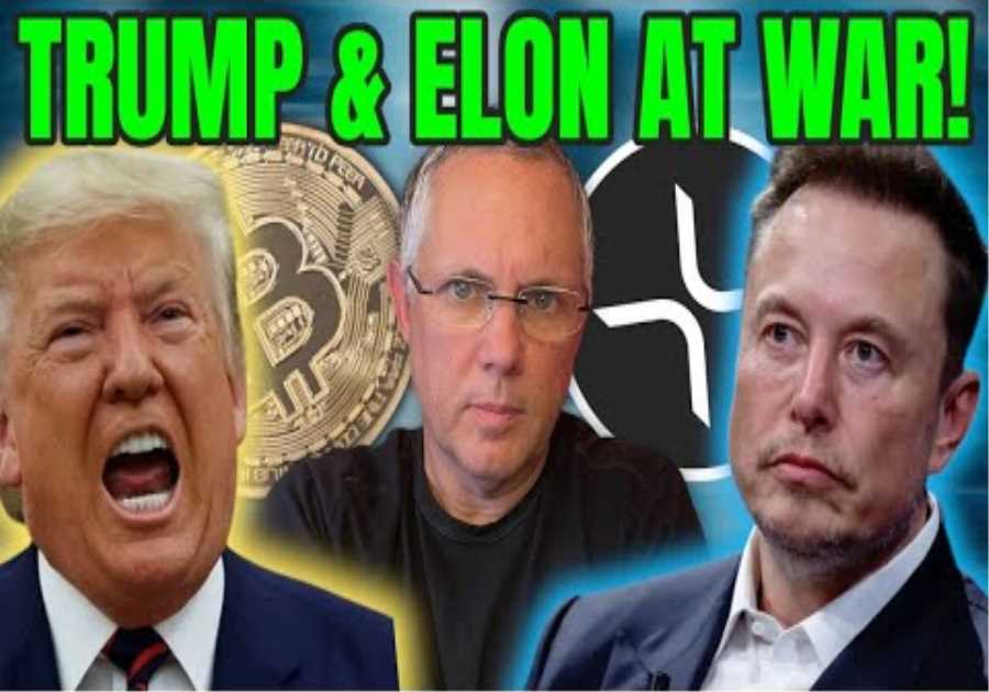 MEGA CRYPTO NEWS! PRESIDENT TRUMP AND ELON MUSK AT WAR! THIS IS CRAZY!