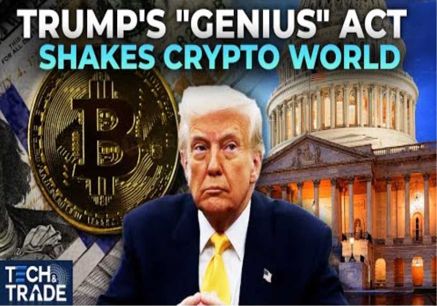 What is the GENIUS Act? Trump’s Crypto Law for Stablecoins Explained | Firstpost Tech &amp; Trade | N18G