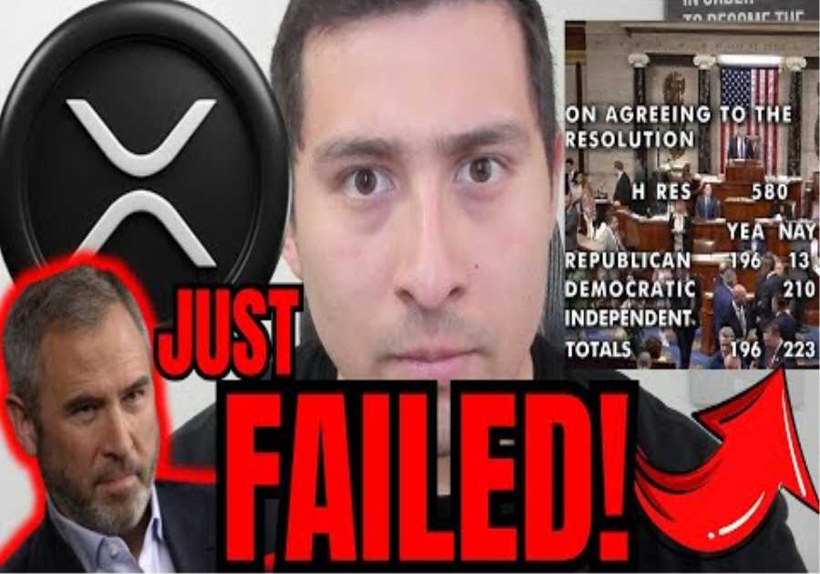 JUST IN XRP FAILED VOTE NEWS!