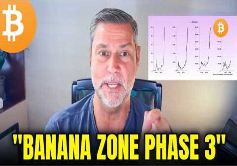 Banana Zone Phase 3 Will Take Bitcoin Straight to $500,000 - Raoul Pal &amp; Jordi Visser