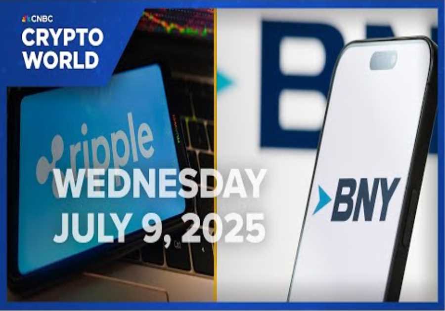 XRP rises after Ripple selects BNY Mellon as custodian of firm's new stablecoin: CNBC Crypto World