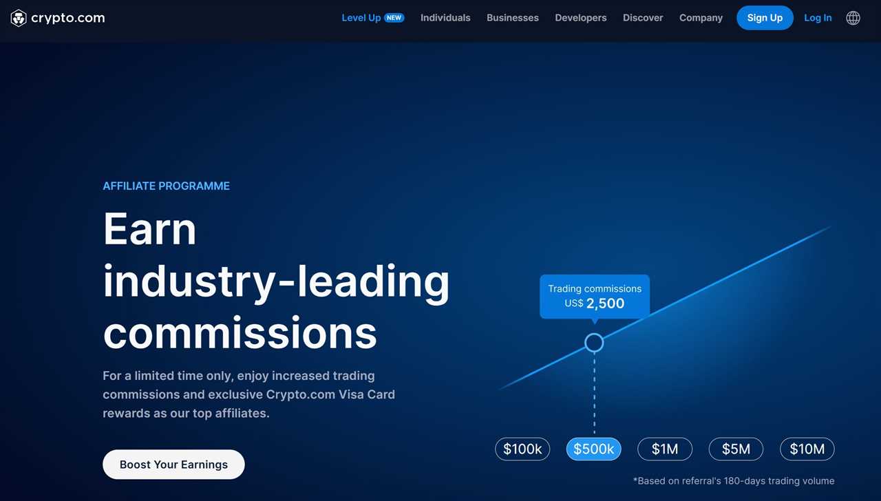 crypto.com Affiliate Programs
