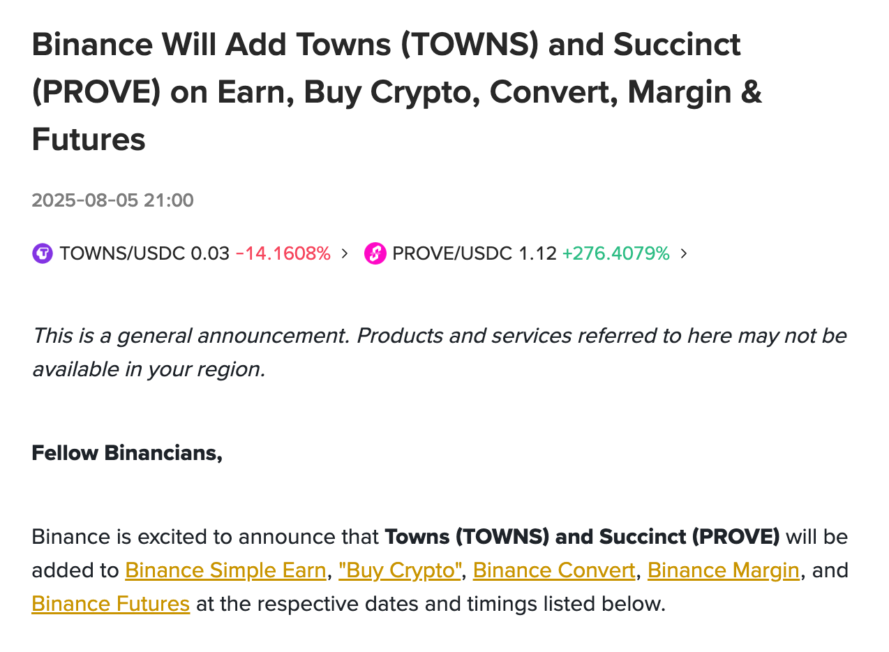 TOWNS Price Prediction: Key Levels and On-Chain Signals