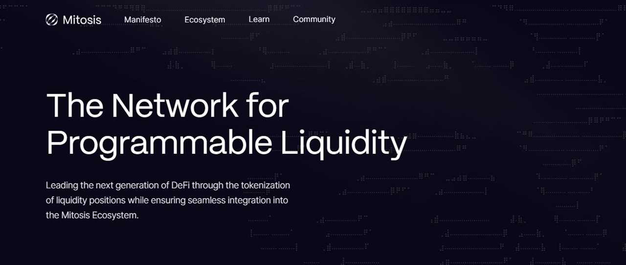 What is Mitosis (MITO)? A Guide to Cross-Chain Liquidity Platform