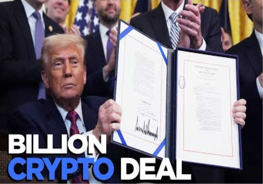 Trump's Family-Linked Crypto Business Announces $1.5B Digital Coin Deal | TRENDING