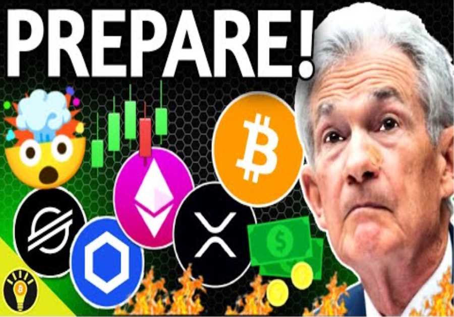 🚨WILL FED JEROME POWELL PUMP CRYPTO TOMORROW? BIG XRP, CHAINLINK, & XLM NEWS!