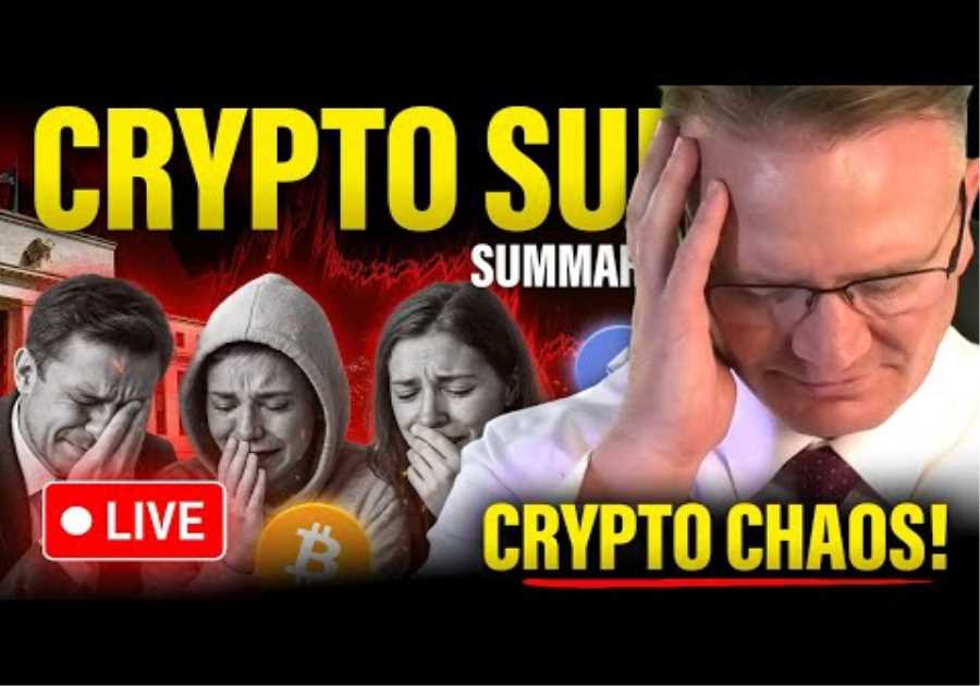 Why did crypto crash? Crypto Sunday Summary - 31 August 2025