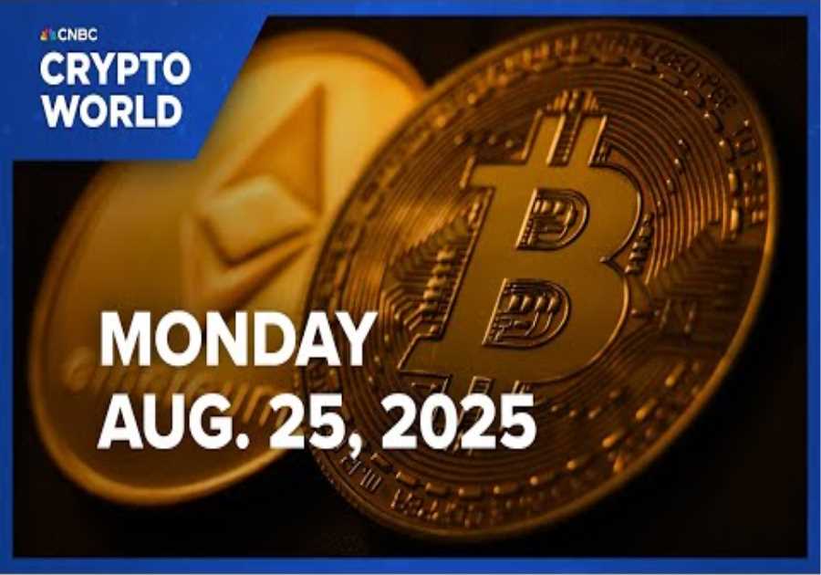 Bitcoin, ether erase gains driven by Fed Chair Powell's hints of coming rate cut: CNBC Crypto World
