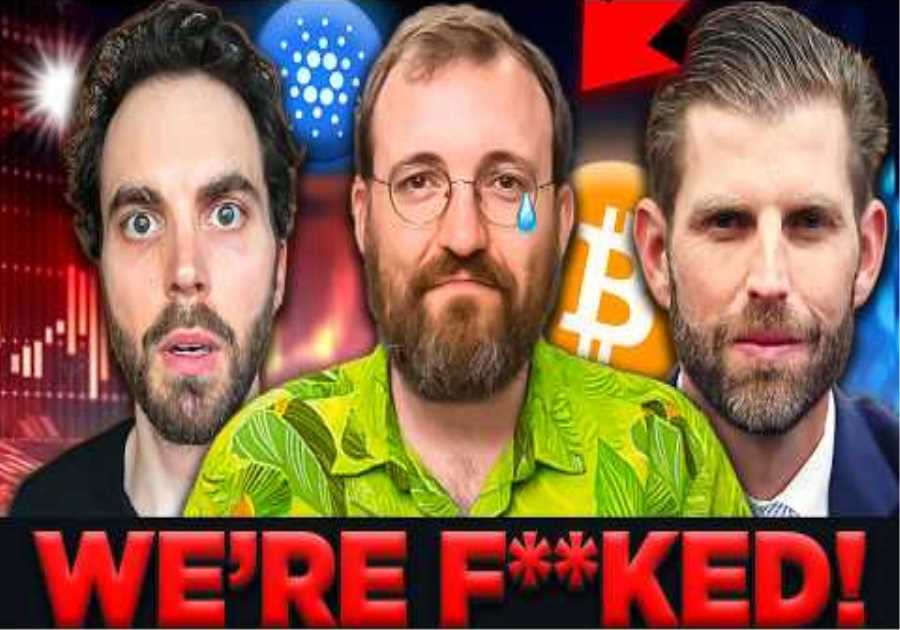 Crypto Holders Are F**ked? | Cardano Founder's EMOTIONAL Plea