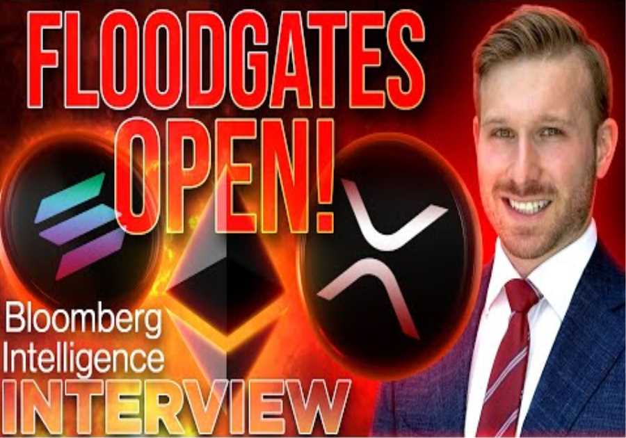 Crypto ETF Floodgates Open!🚨Bloomberg Intelligence INTERVIEW🔥