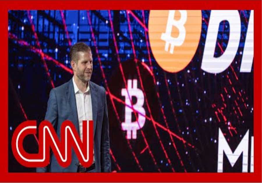A cryptocurrency mining company just made Eric Trump's wealth soar