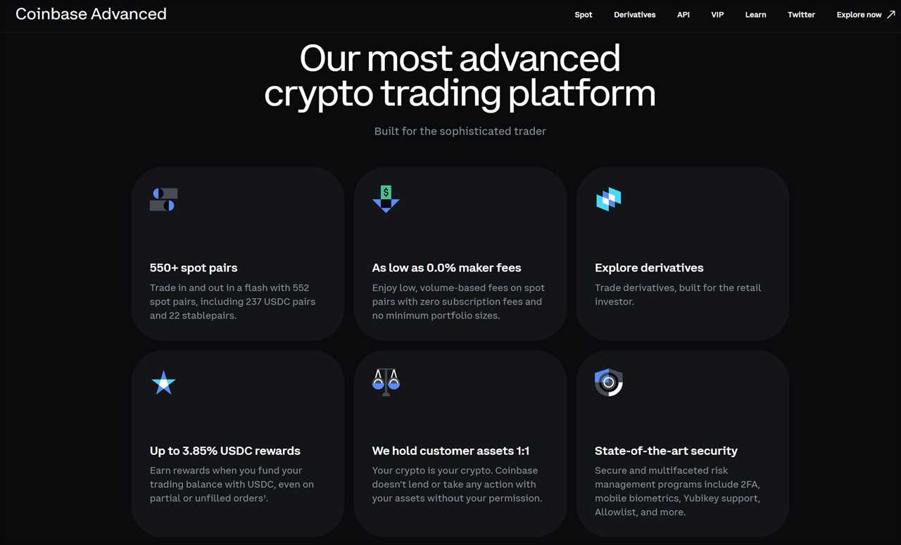 Coinbase Advanced Trade (formerly Coinbase Pro)