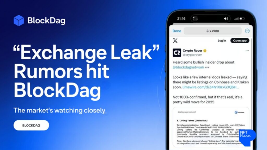 XRP Price Moves; BlockDAG’s Leaked Coinbase–Kraken Listings Shake Up The Market