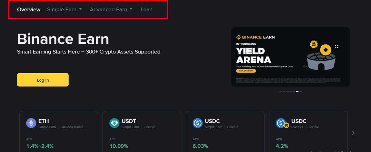 Binance Earn