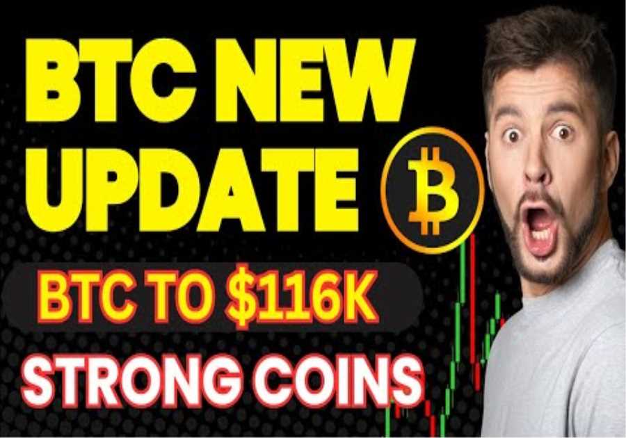 🚀 Bitcoin To $116k Coming - Latest Bitcoin Update Today - Crypto News Today in Hindi