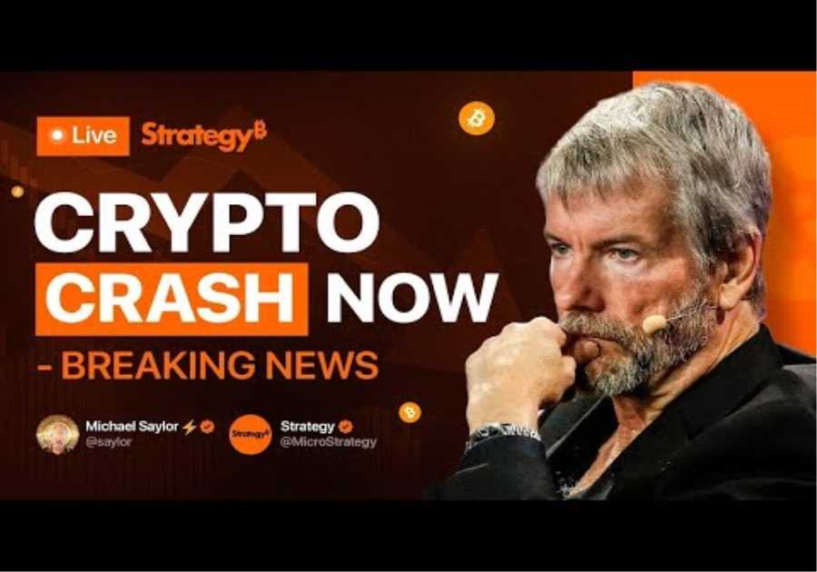 Michael Saylor: BITCOIN CRASH EXPLAINED! MASSIVE BTC DUMP &amp; What's Next for Crypto?