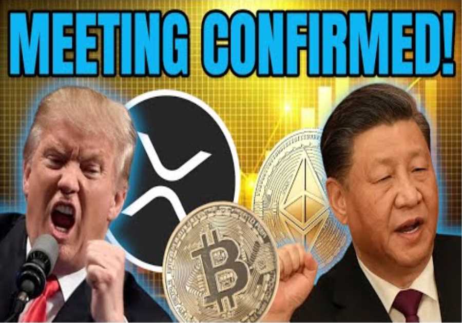 Trump and Xi Meeting Sends Crypto UP! MEETING CONFIRMED! Big Crypto News!