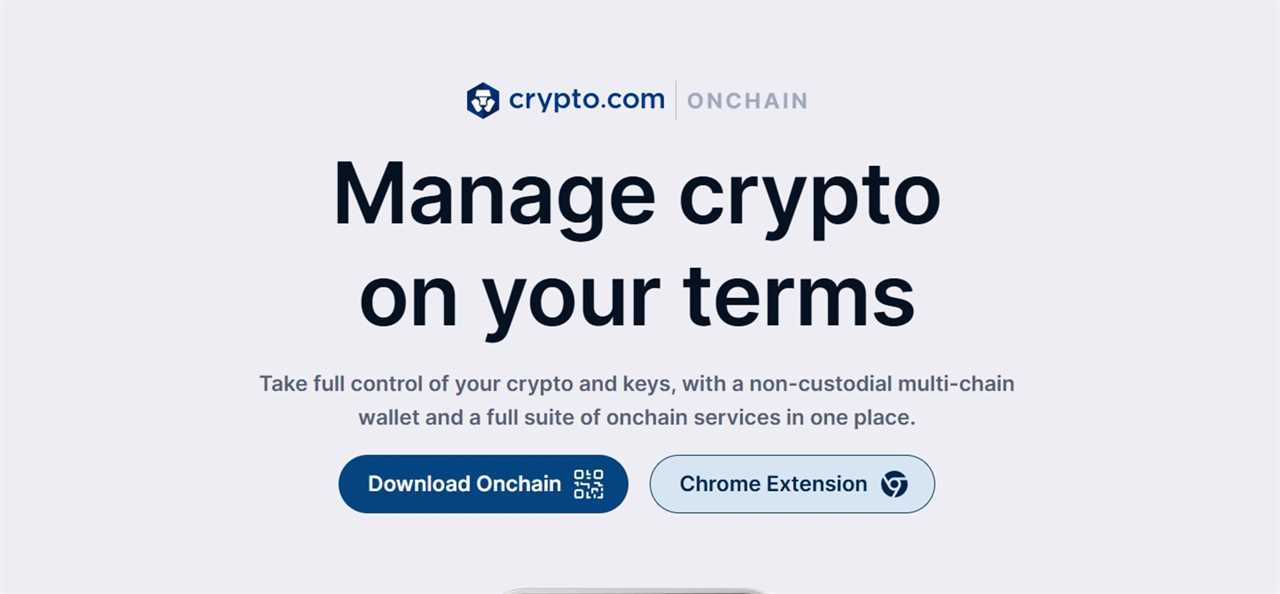 Crypto.com on chain