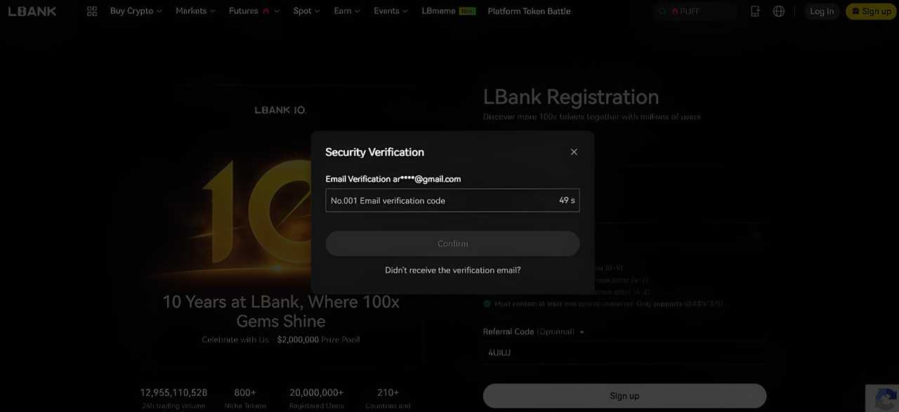 Verify e-mail or phone number