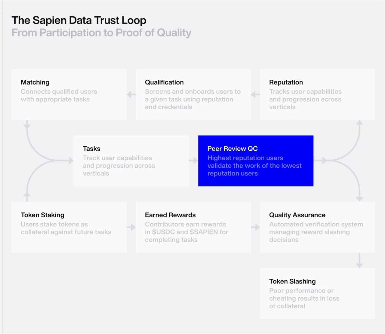 The Sapien Data Trust Loop - Operationalizing Quality on-chain