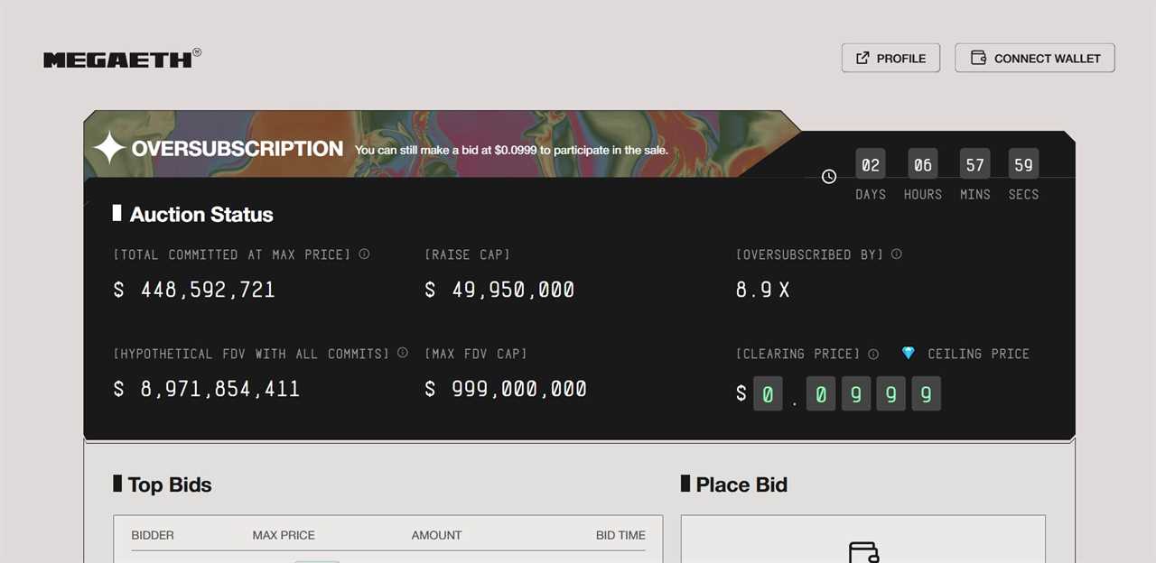 Token Sale and Valuation