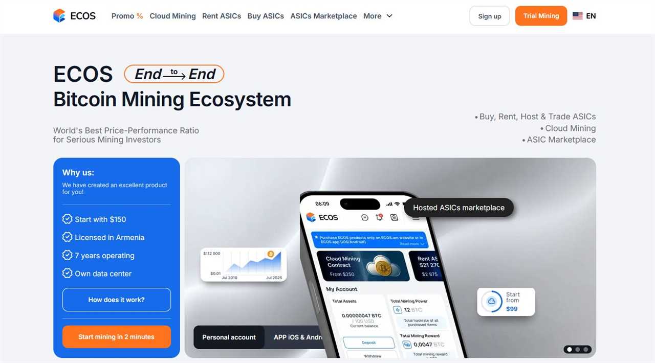 ECOS, A Regulated Mining Platform With Verified Infrastructure