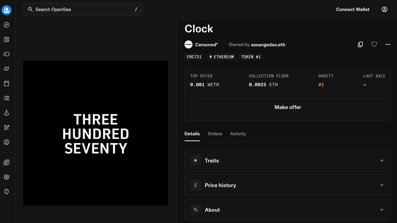 Clock – $52.7 Million