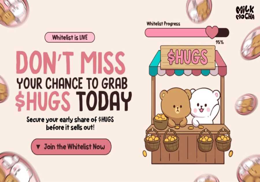 Blink and It’s Gone: The $HUGS Whitelist Is Almost Full!