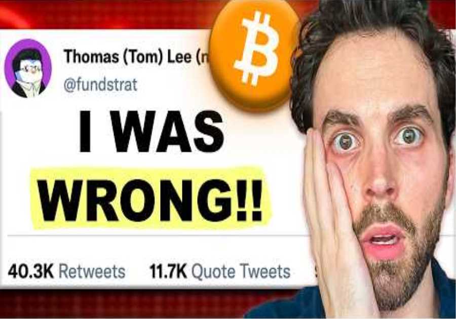Tom Lee Reveals Actual Cause of Crypto Crash - There Is A Bug In The Code