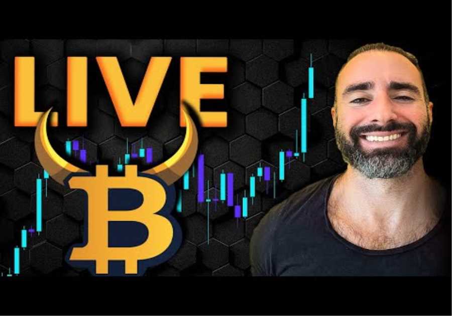 Bitcoin Price Action LIVE (Krown’s Official Market Update) - THE SKY IS FALLING (again)