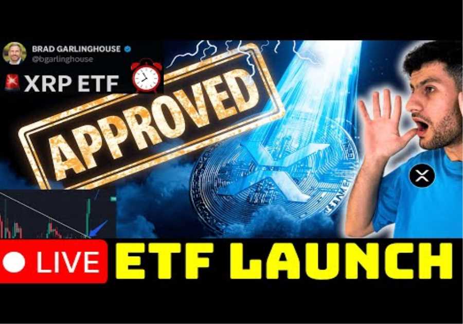🚨 Live: Today's ETF Launch Changes XRP Forever | Sell the News or Massive Pump? (Watch Party)