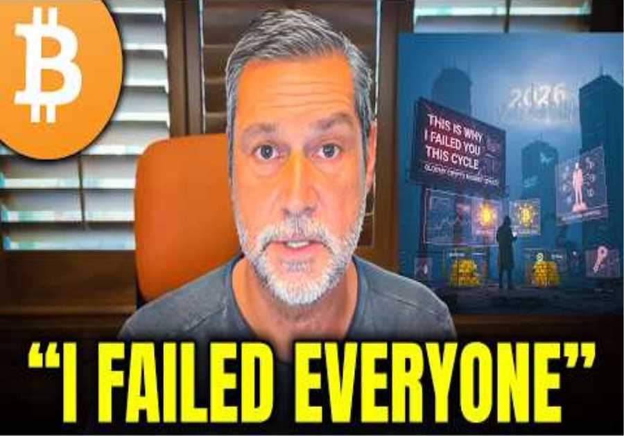 “This Is Why I Failed You This Cycle” - Raoul Pal’s GLOOMY Crypto Market Update