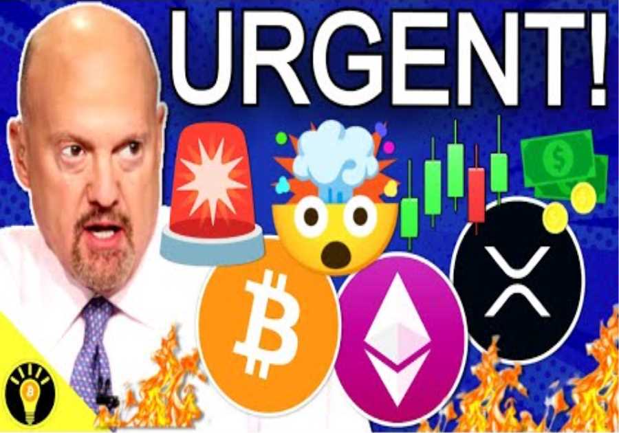 🚨JIM CRAMER TURNS BEARISH AS BITCOIN NEARS CRITICAL LEVEL FOR THE CRYPTO BULL MARKET!