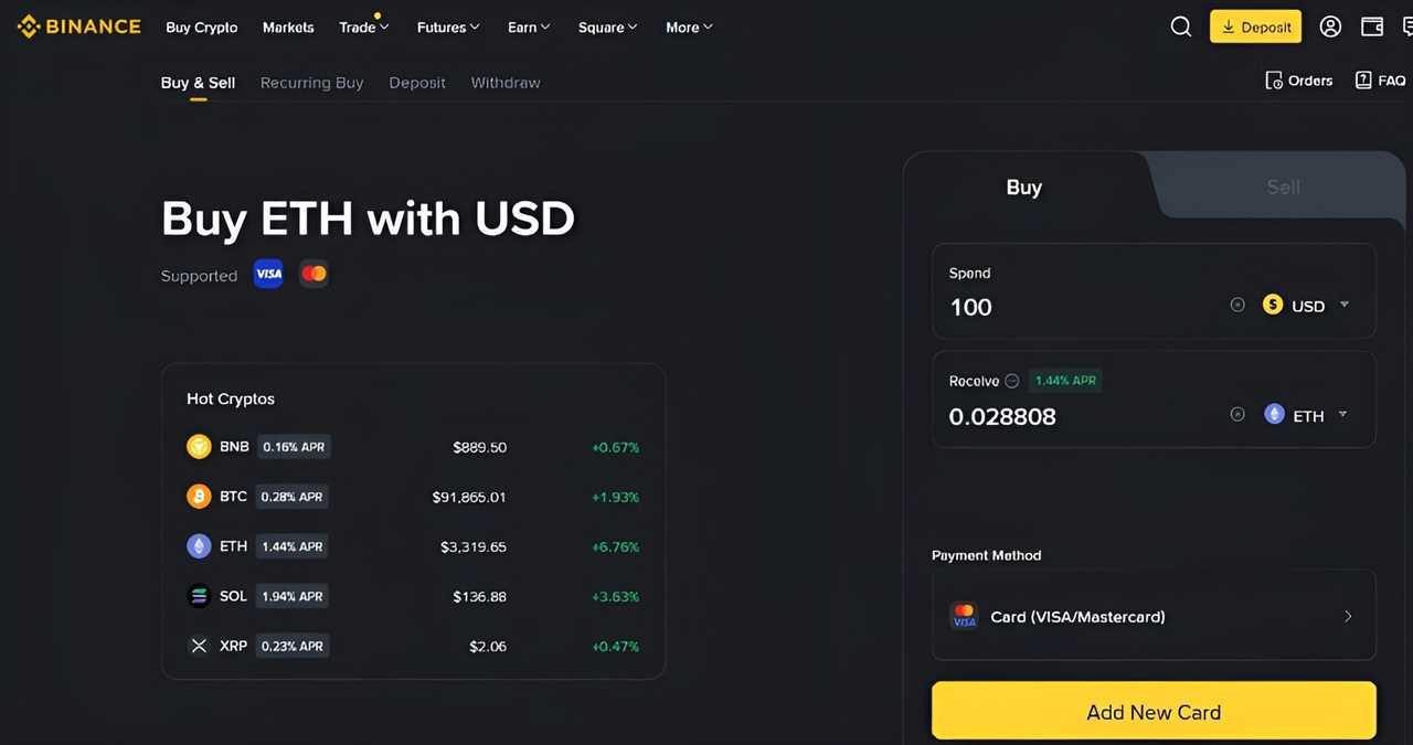 Buying Crypto with Credit Card or Debit Card