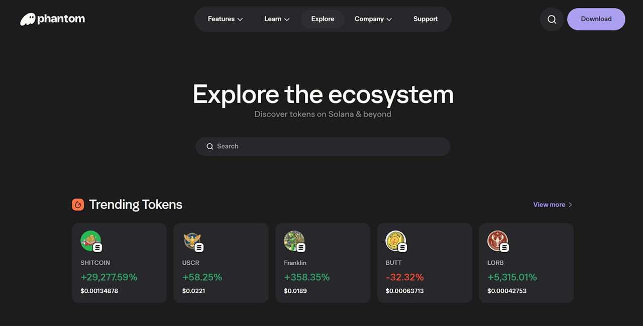 Phantom Wallet - Best Crypto Wallet for Solana