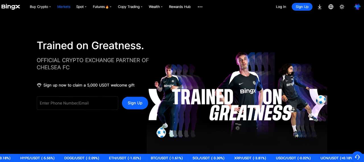 BingX - No KYC Crypto Exchange