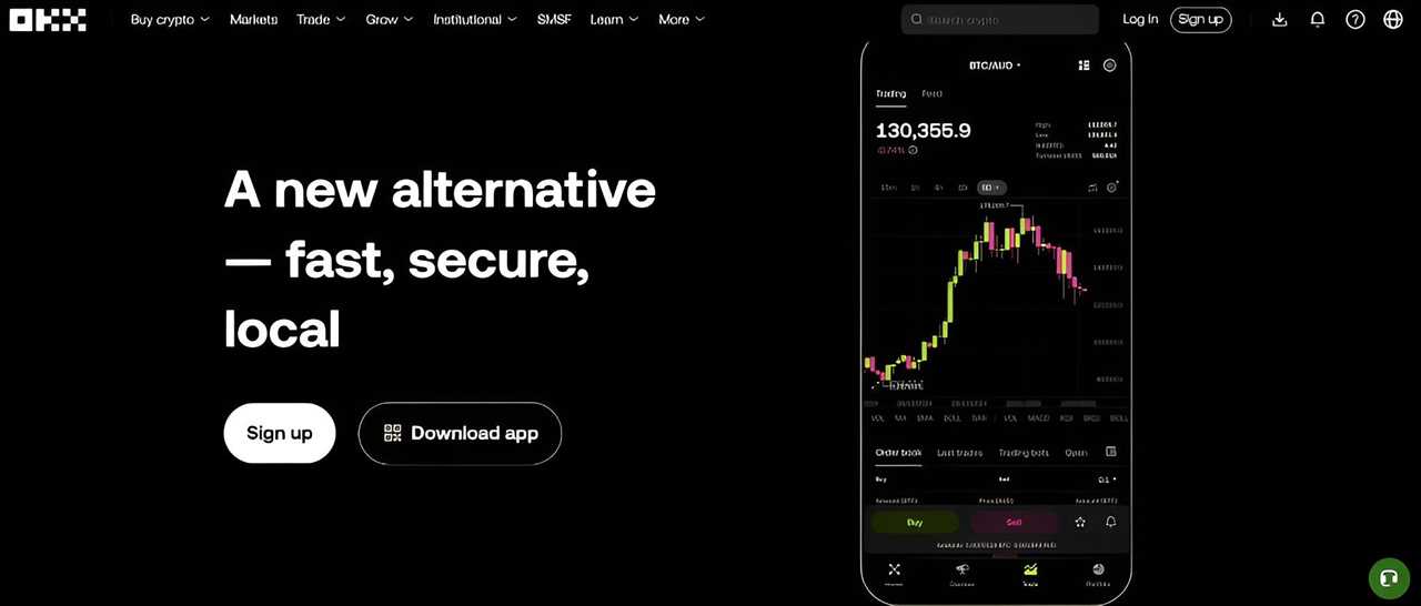 OKX - No KYC Crypto Exchange